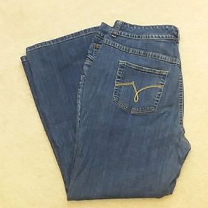 Just My Size modern bootcut jeans 18W average